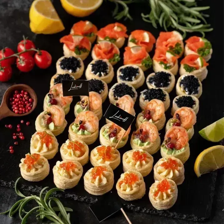 Заказать волованы Небесный Вкус - праздничные волованы с изысканными начинками